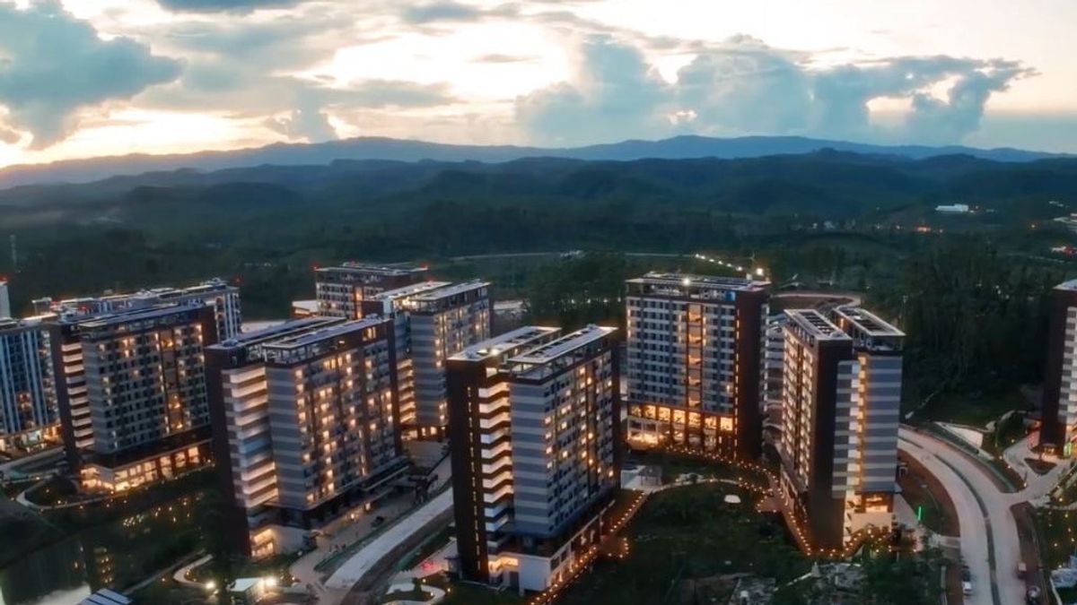 in achevé de la construction d’un appartement ASN 2 à IKN