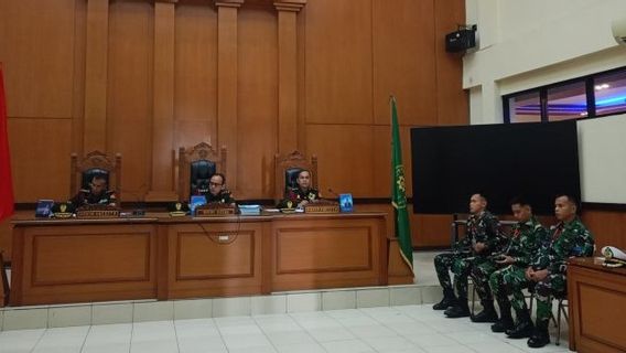 計画殺人?インドネシア海軍の3人のメンバーが今日、検察公聴会に直面している