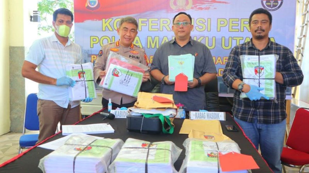 Polda Maluku Utara Bongkar Kasus Mafia Tanah Modus Pemalsuan Akta, 4 Orang Termasuk Eks Pegawai BPN jadi Tersangka
