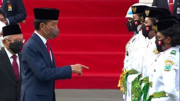 今年的完整组建，8月17日Paskibraka的68名成员由Jokowi确认