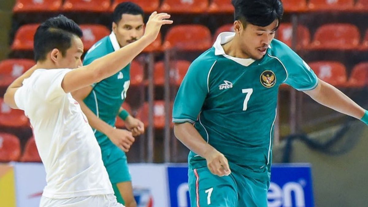  哈贾尔缅甸6-1，印度尼西亚进入2022年AFF杯五人制足球决赛以及获得亚洲杯门票