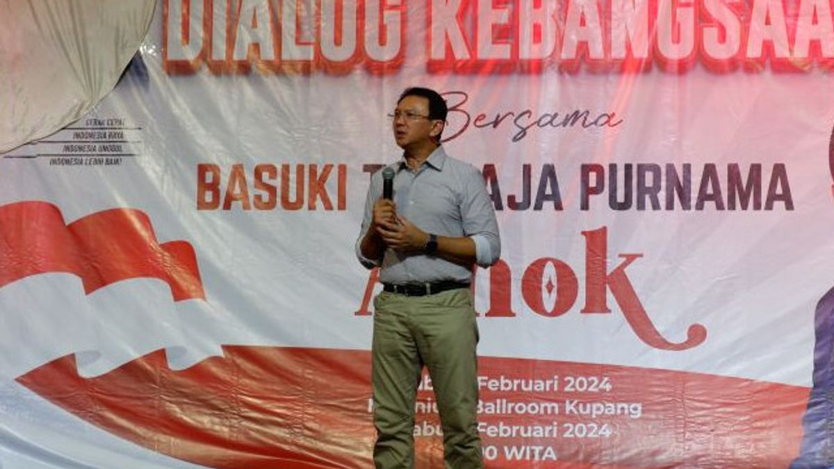 Ahok Asks Kupang Residents To Choose Leaders Without Pressure