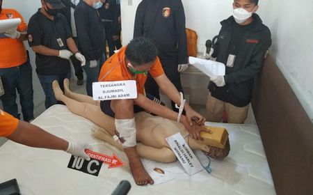 Pelaku Mutilasi Rinaldi Dadakan Belajar dari Media Sosial