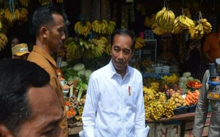 Kunjungi Pasar di Mamasa Sulbar, Jokowi Bersyukur Harga Bahan Pokok Stabil