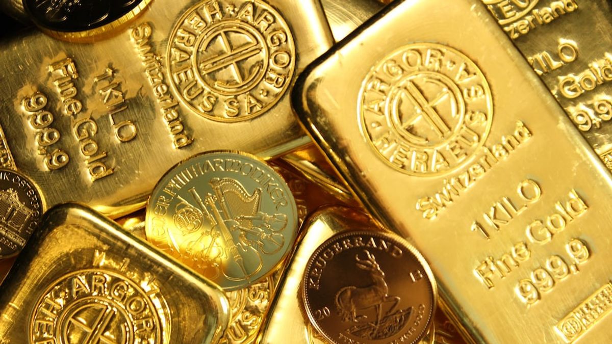 Dollar Perkasa, World Gold Price Ends Lesu