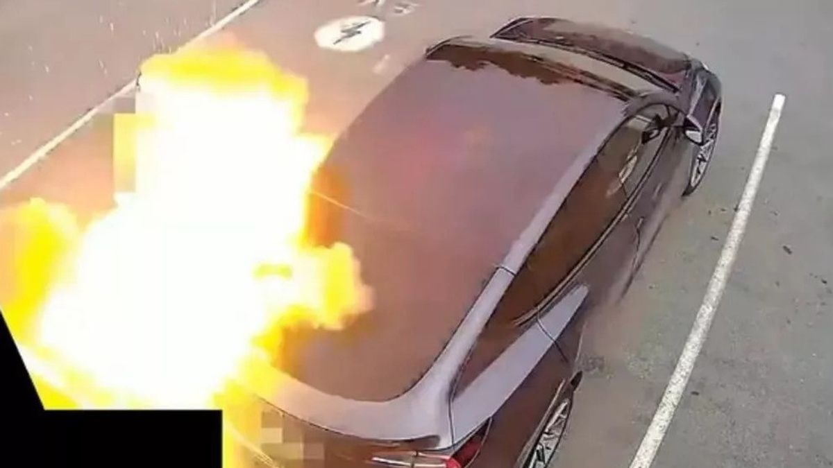 终于揭示了特斯拉汽车在充电站充电时爆炸的原因