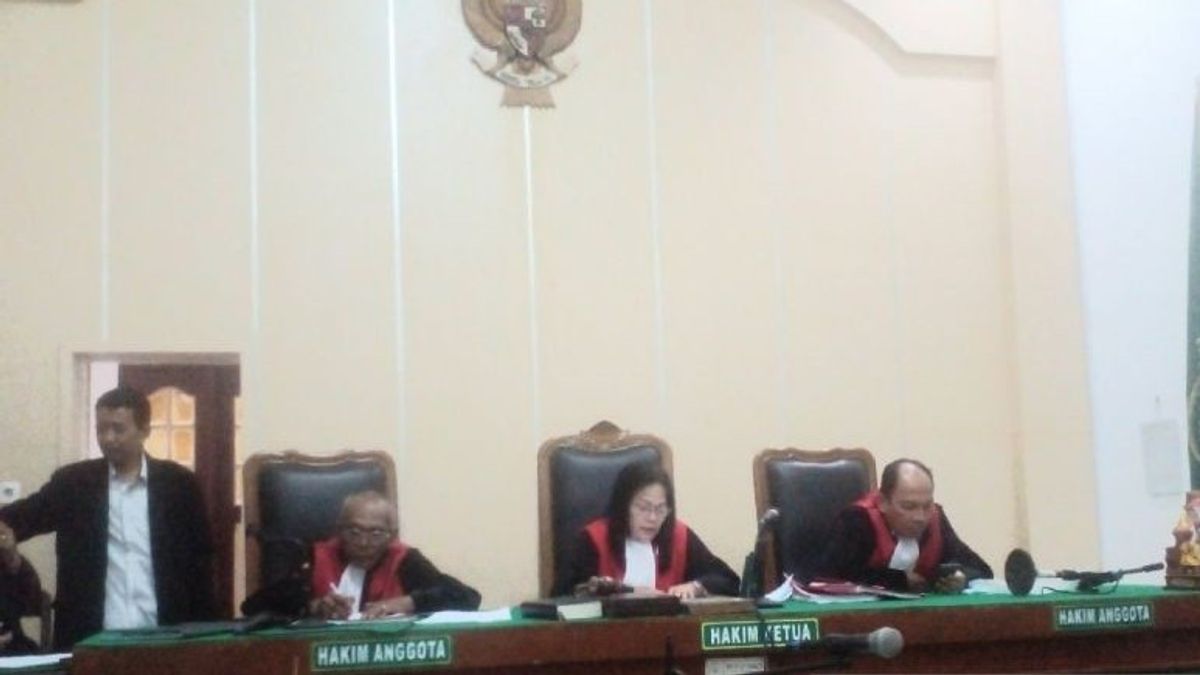 Le juge pn Medan condamné à 20 kilogrammes de sabu 20 ans de prison