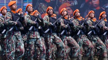 Presiden Prabowo Saksikan Defile Ratusan Ribu Personel dan Aksi Tempur pada Peringatan HUT ke-80 TNI