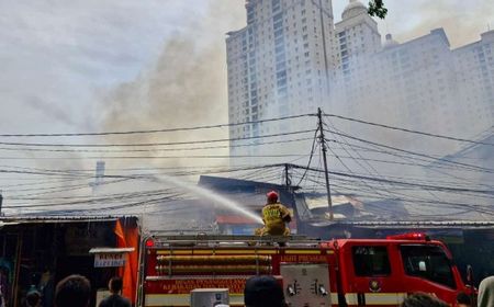 Kebakaran Ratusan Rumah di Kemayoran Berasal dari Lapak Pengepul Sampah Plastik