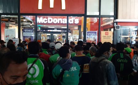 Kedua Kalinya McDonald's di Jakarta Bikin Kasus Kerumunan di Masa Pandemi, Kali Ini karena Antrean BTS Meal