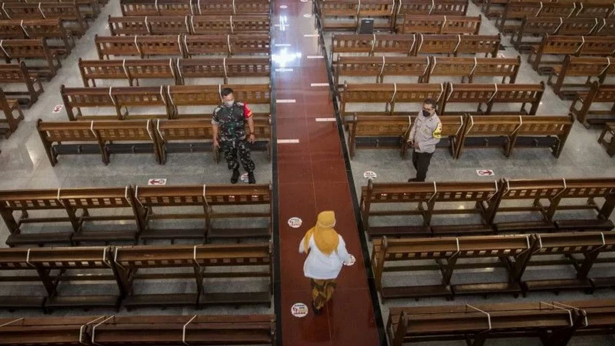 Sambut Paskah 2022, Polres Banjarnegara Tingkatkan Pengamanan Gereja
