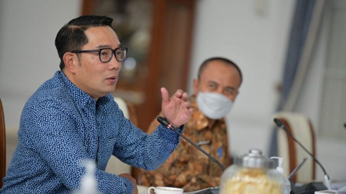 Ridwan Kamil: Kasus Harian COVID-19 di Jawa Barat Turun