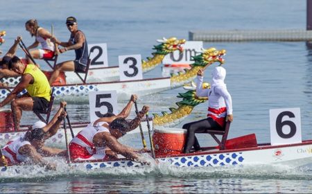 Dragon Boat Indonesia Amankan 3 Medali di Filipina