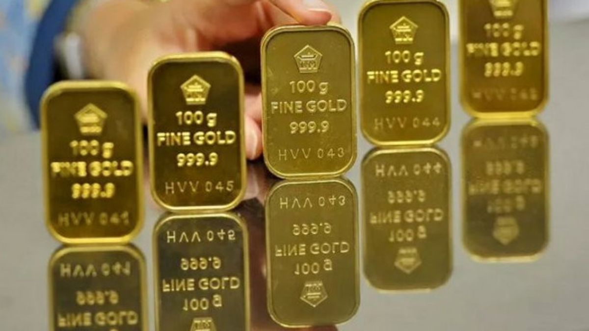 ارتفع سعر الذهب في أنتام IDR 15.000 إلى IDR 930.000 للغرام اعتبارا من 10 مارس