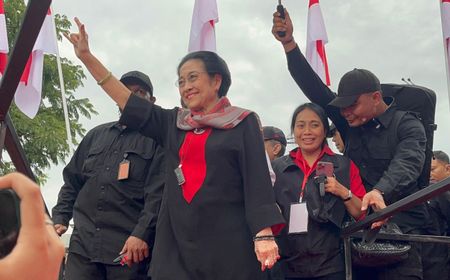 Digandeng Pramono Anung, Megawati Soekarnoputri Turun Gunung di Banyuwangi Kampanyekan Ganjar-Mahfud