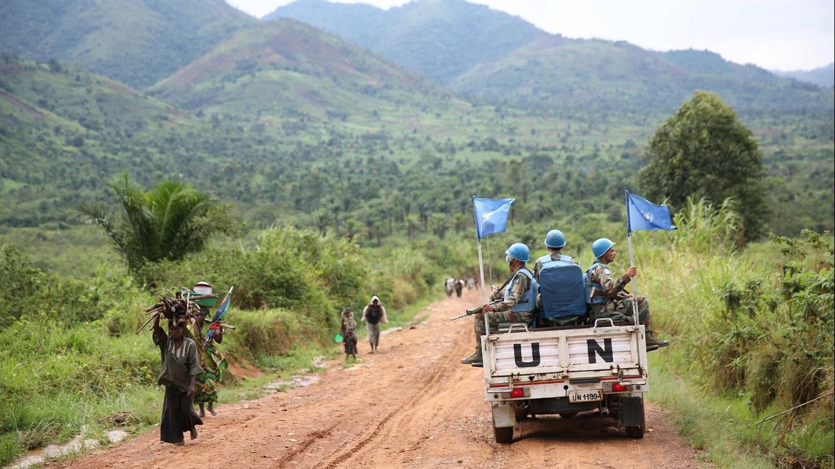国連平和維持軍はコンゴ東部から徐々に撤退し始めた。