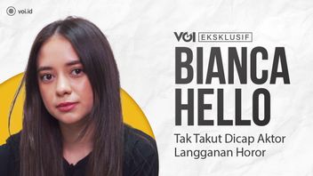 VIDEO : Eksklusif Bianca Hello Tak Takut Dicap Aktor Langganan Horor
