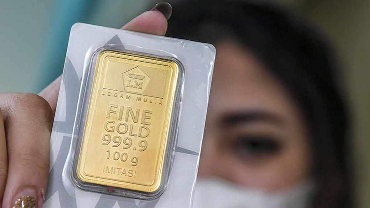 Antam's Gold Price Drops by IDR 8.000 Ahead of the Weekend, Take a Peek Here the List!