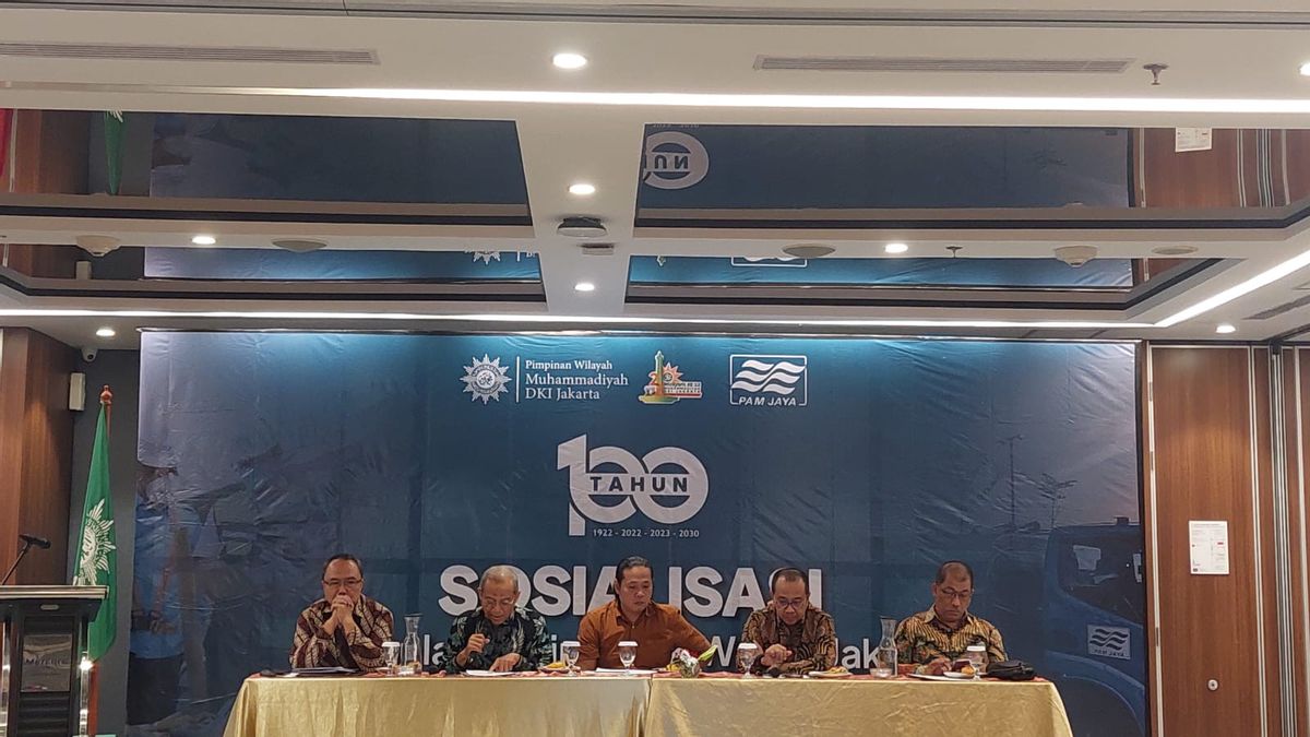 PAM Jaya Asks For Muhammadiyah Support To Realize Water Sovereignty Ahead Of The Breakup Of The Water Privateization Contract