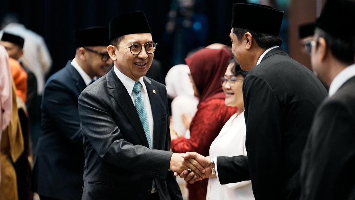Menteri Kebudayaan Lantik Pejabat, Minta Birokrasi Budaya Pangkas Prosedur