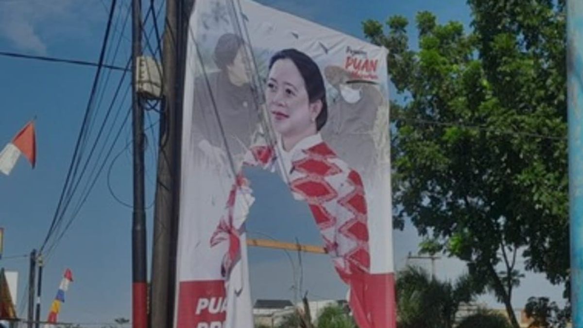 Baliho Puan Maharani di Medan Dirusak, PDIP Tempuh Langkah Hukum