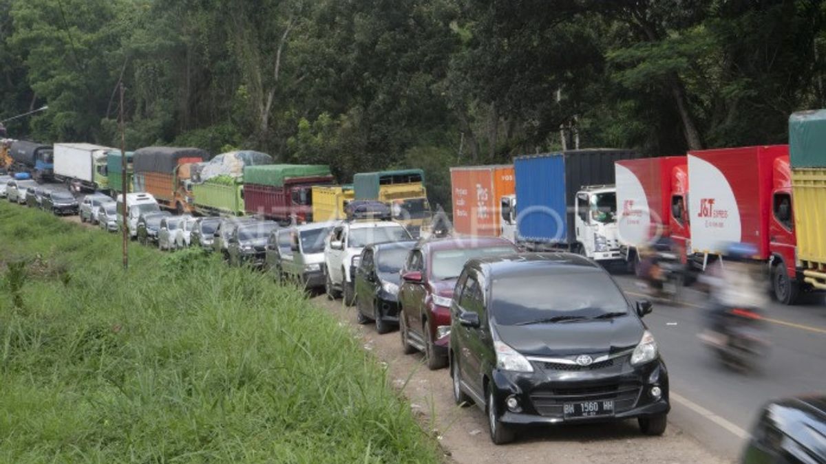 Il s’avère que c’est la cause de la congestion grave de Jambi - Palembang dans le Musik Mudik 2026
