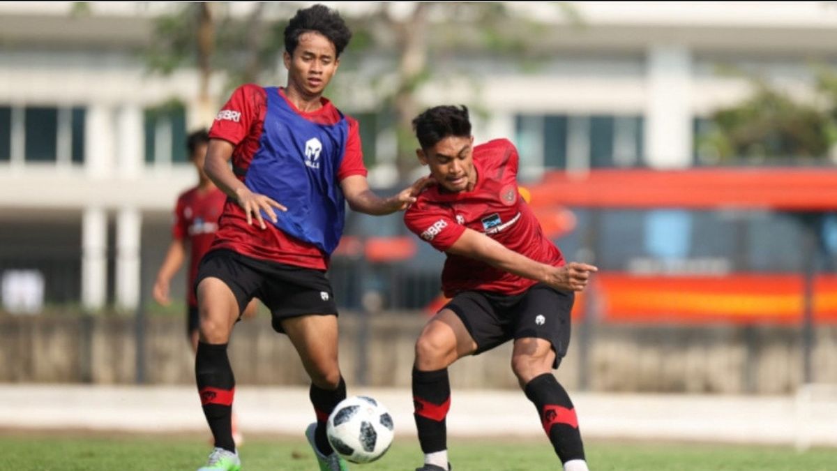 The U-17 Indonesian National Team Lost 0-3 To Barcelona