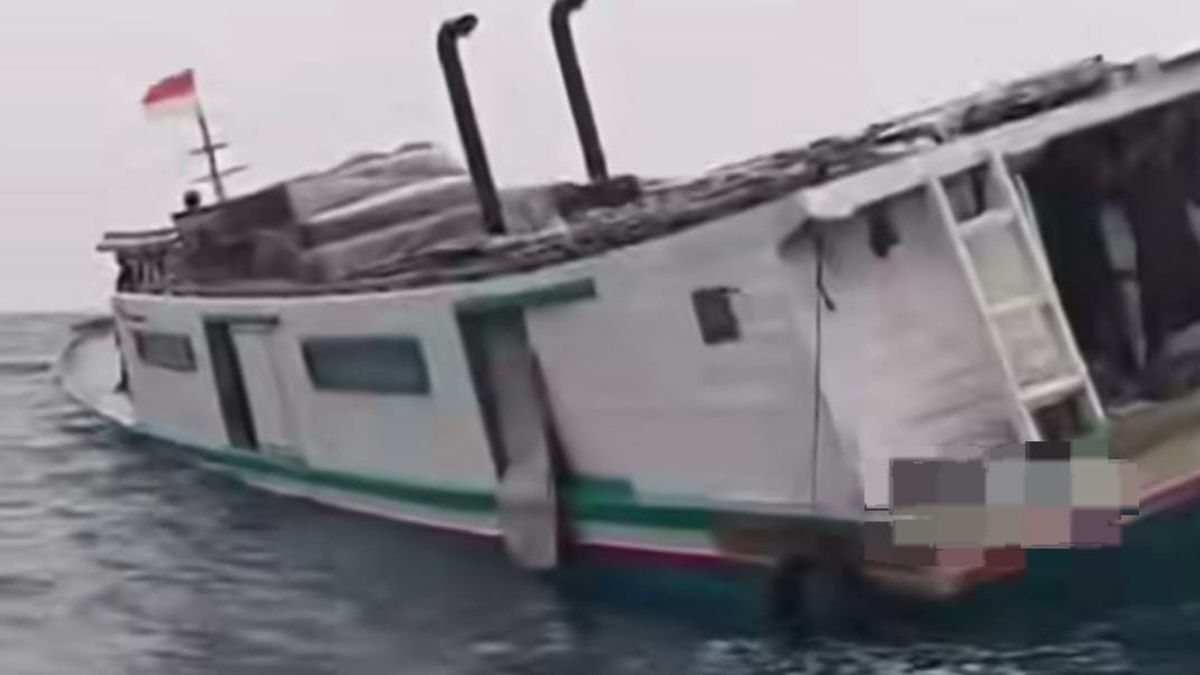 6 passagers du navire Sinar Kencana évacués à cause de la surcharge, à peine noyés