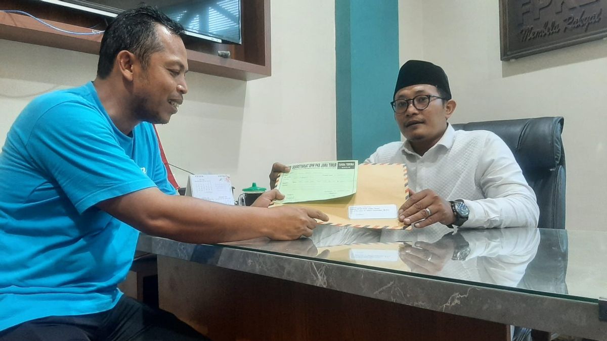 The Chairman Of The Lumajang DPRD Noted The Letter Of Resignment Of The Procedure Video Of The Non-Aligned Pancasila
