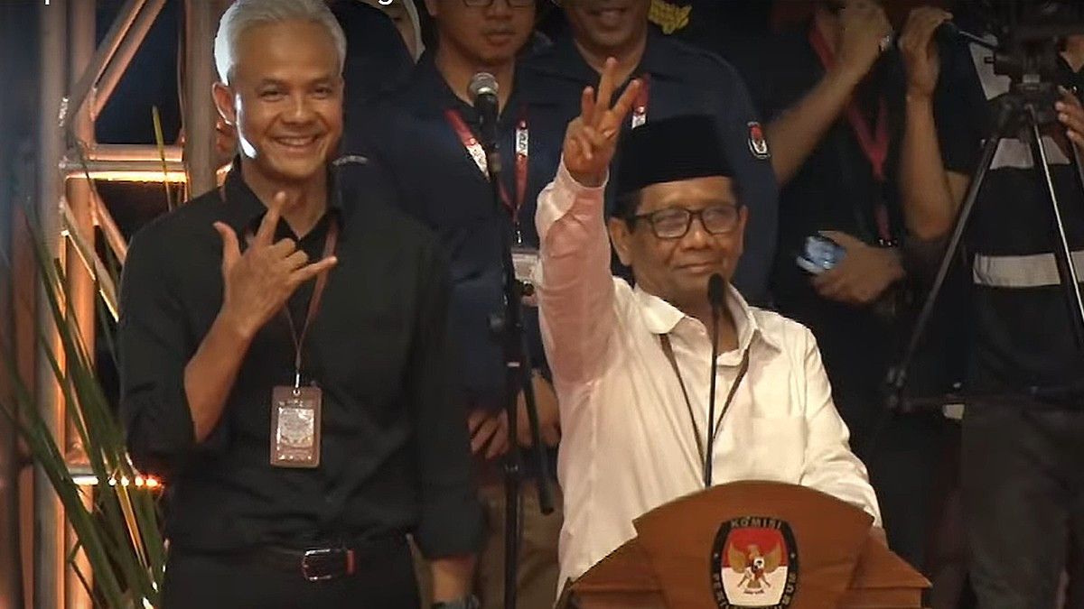 Using A Pantun, Ganjar-Mahfud Promises To Win The Presidential Election Support For Palestine Strengthening