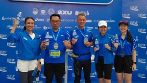 Ridwan Kamil hingga Febby Rastanty Lari Bareng 27.398 Orang pada Pocari Sweat Run 2023