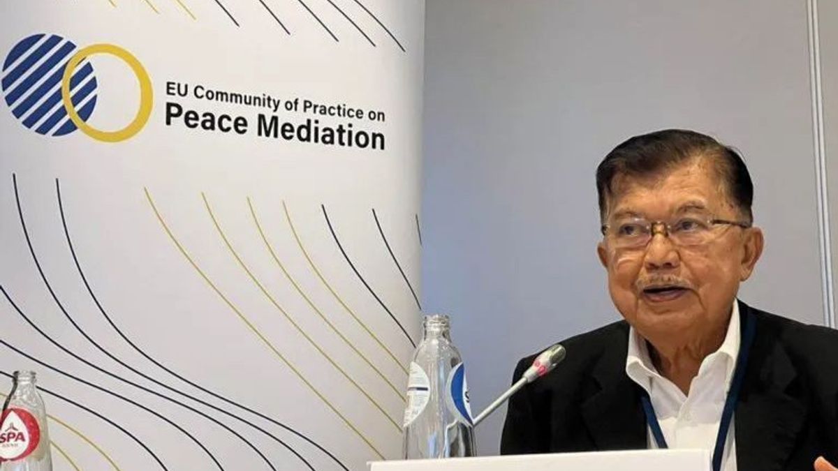 Jusuf Kalla Calls "Quit Nazilah" To Support Palestine