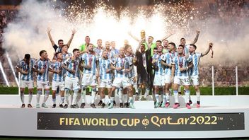 Argentina 2022 Qatar World Cup Champions, Vladimir Putin Selamati President Fernandez, Brazil Lula Puji Messi And Di Maria