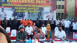 Otak Perampok Toko Emas Pasar Simpang Limun Medan yang Gasak Emas Rp6,5 Miliar Masuk DPO Polda Riau