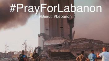 Ledakan Dahsyat di Beirut, Warganet Kirimkan Doa Lewat #PrayforLebanon