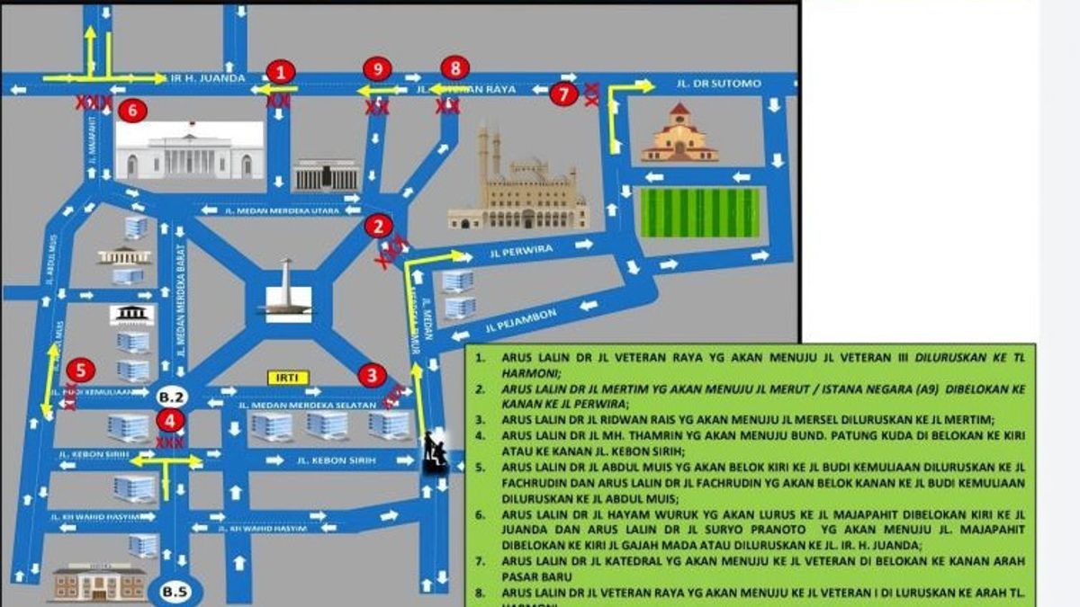 Today There Is A PA 212 Reunion, Here Are Traffic Engineering In The Monas Area