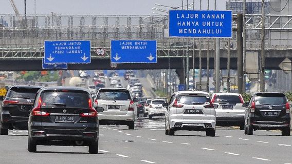 D+2 Lebaran 2023, Jasa Marga Records 487 Thousand Vehicles Back To Jabotabek