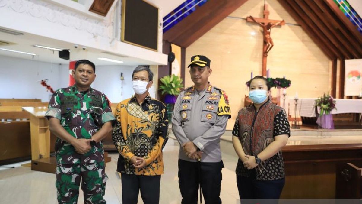 Jumlah Jemaat di Atas 500 dengan Lokasi di Pinggir Jalan, 12 Gereja di Kota Tangerang Dapat Pengamanan Prioritas