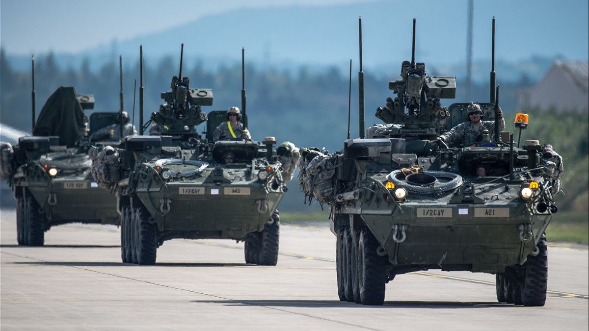 Protect NATO East Wing From Ukraine Crisis, US Stryker Squadron Arrives In Romania
