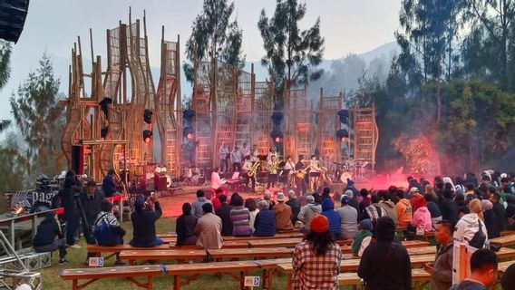 Festival Jazz Gunung Bromo 2023 Menarik Wisatawan Domestik dan Mancanegara