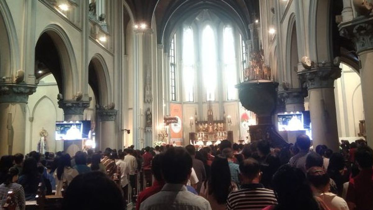 The Jakarta Cathedral Church Prepares 2,180 Seats For The Christmas Mass Congregation