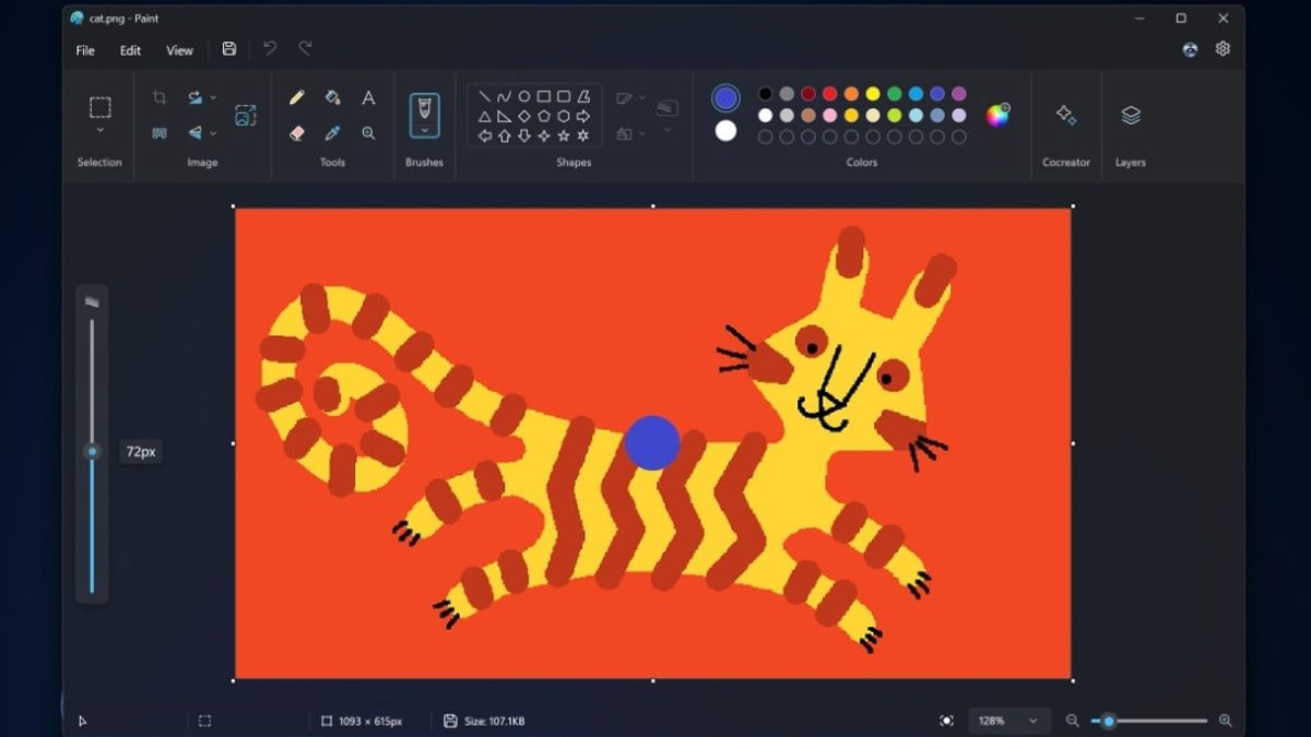 Microsoft Paint Presents AI-Based Generative Erase And Fill Features