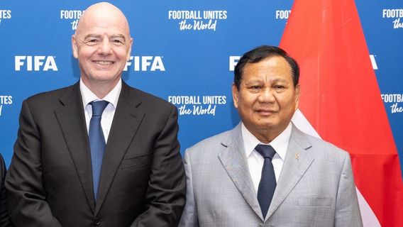 FIFA President Congratulates RI's 79th Anniversary, Uploads Photos With Prabowo