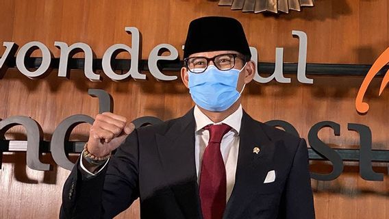 Menparekraf Sandiaga Uno ينقل 3 تحديات رئيسية للجهات الفاعلة في الاقتصاد الإبداعي