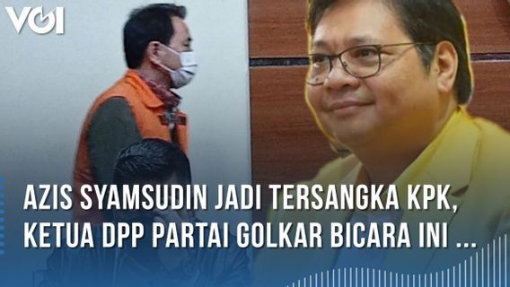 Qui Est Le Remplaçant Suggéré Par Airlangga Hatarto Pour Azis Syamsuddin? Golkar: Attendez Demain