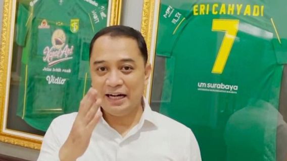 Wali Kota Eri Siap Dampingi Bonek Saksikan Laga Tunda Persebaya Surabaya Kontra PSIS Semarang