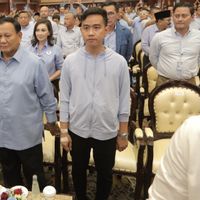 出席TKN-TKD全国协调会议的Prabowo-Gibran要求竞选团队不要妖魔化另一个帕斯隆