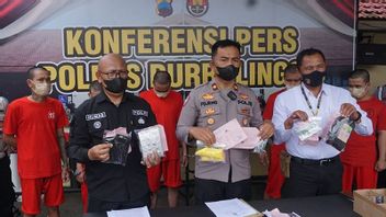 Purbalingga警方在整个8月揭露4起毒品案件，数百种镇静剂已获得