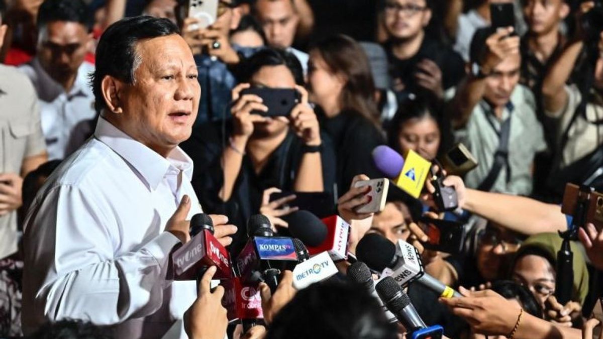 Prabowo est venu au pays pour appeler le candidat au poste de vice-ministre