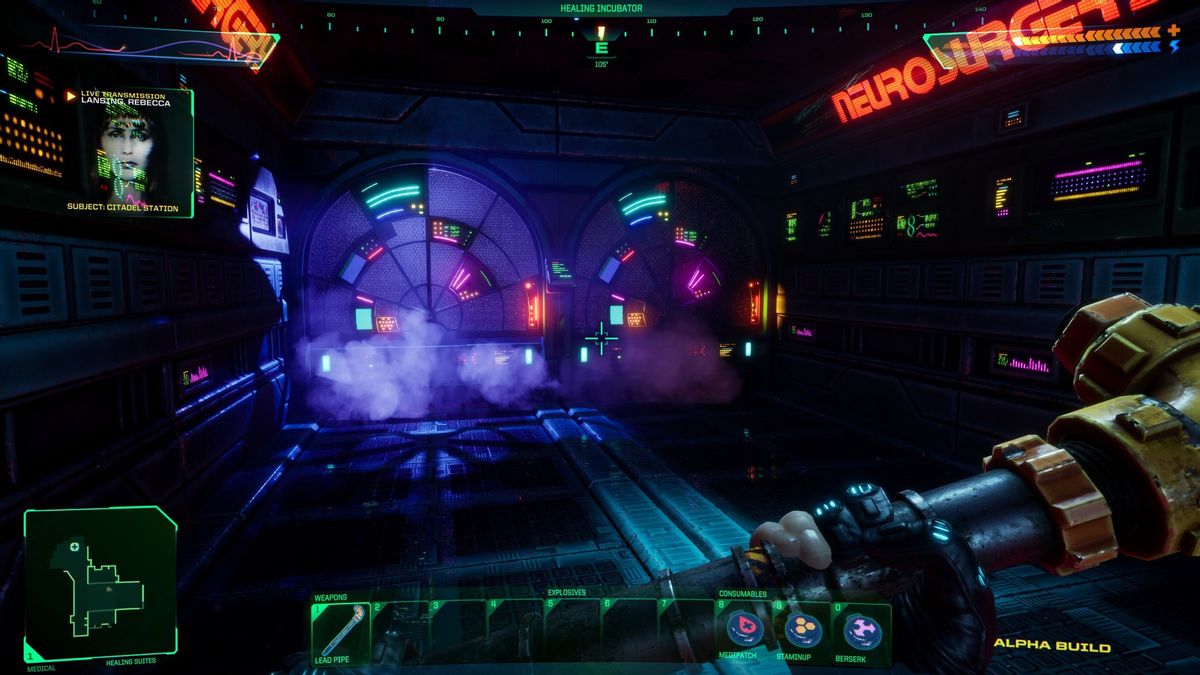 Nightdive Almost Completed System Shock Action-Adventure Game Remake